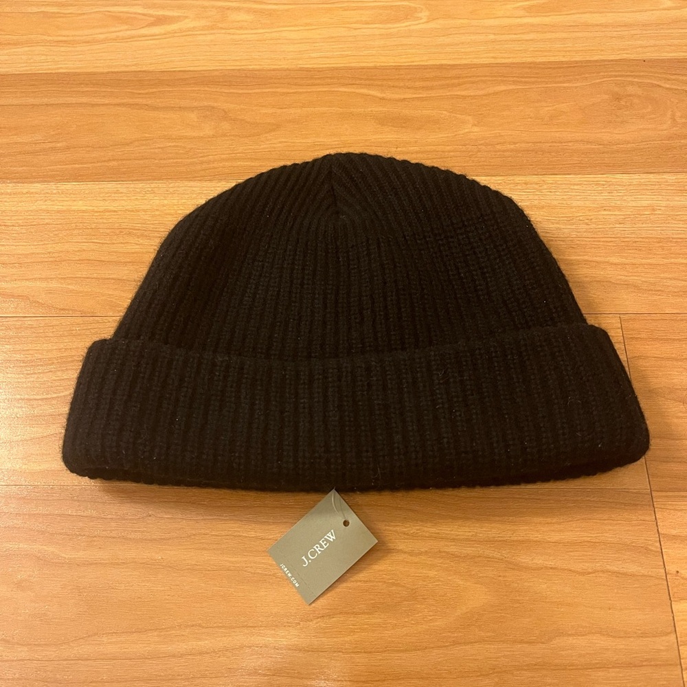 J. Crew Wallace and Barnes Black Beanie